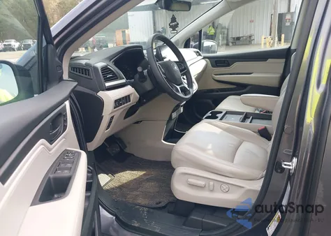 2025 Honda Odyssey Ex-L from USA, damaged, VIN 5FNRL6H6XSB072113